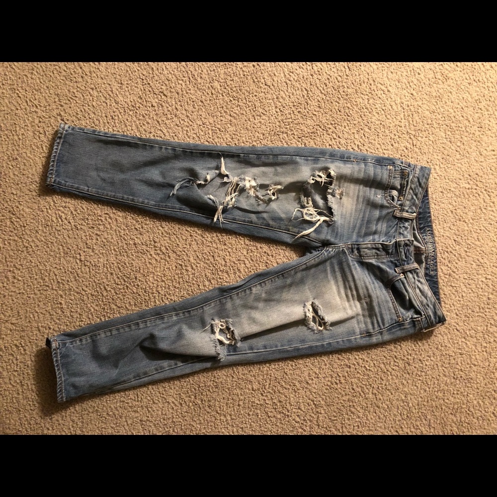 Distressed Jeans (levi 501 lookalikes)